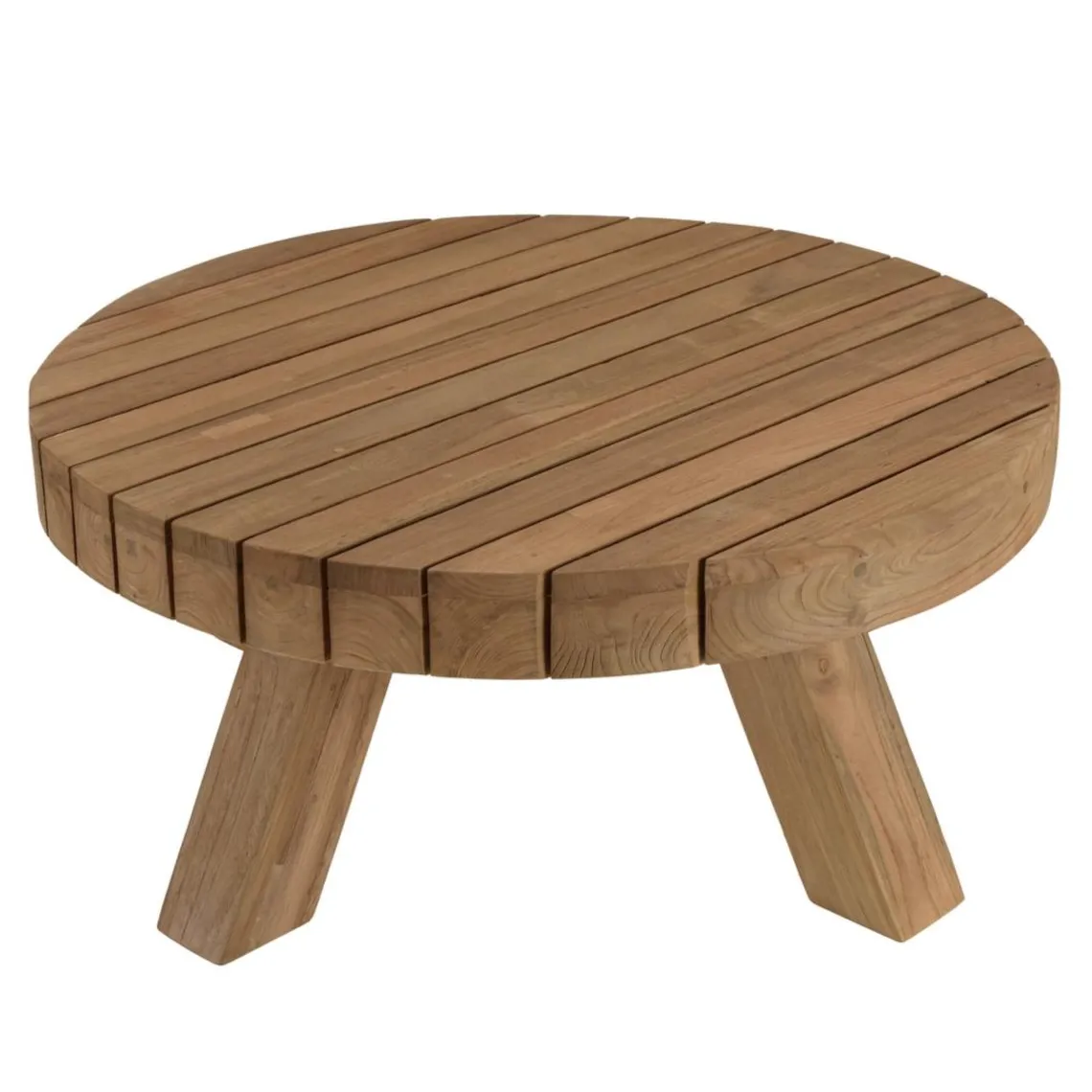 Macabane Lot n°35 Salon de jardin teck recyclé rotin synthétique 2 personnes VALERIA Outlet