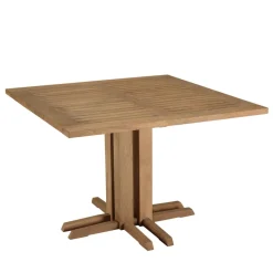 Macabane Lot n°18 Salon de jardin teck recyclé rotin synthétique 4 personnes VALERIA Best