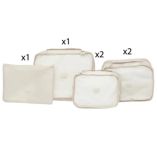 3S. x Home Lot organiseur valise Aloha 6 pièces