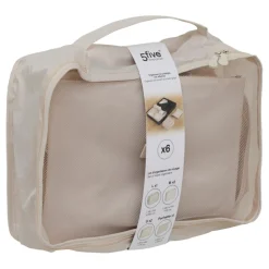3S. x Home Lot organiseur valise Aloha 6 pièces