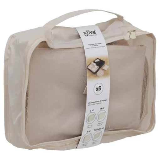 3S. x Home Lot organiseur valise Aloha 6 pièces