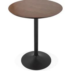 ALTEREGO Mange-debout / table haute 'OSTERIA' en bois finition Noyer Online