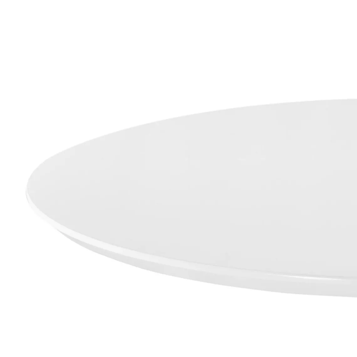 ALTEREGO Mange-debout ou table haute 'MADISON' blanche Hot