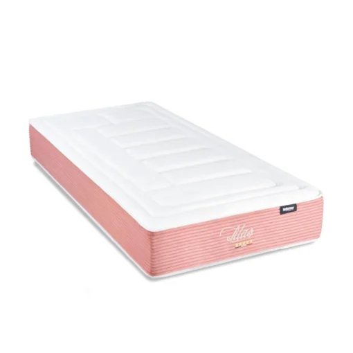 Bellecour Matelas en mousse LILAS Rose Outlet