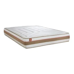 Marmottes & Co Matelas LE TENDRE Ressorts ensaches Memoire de forme 7 zones de confort Clearance
