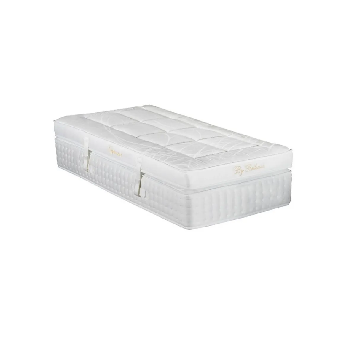 Bellecour Matelas Mémoire de Forme EMPEREUR ep 33 cm - Compressé Roulé Hot