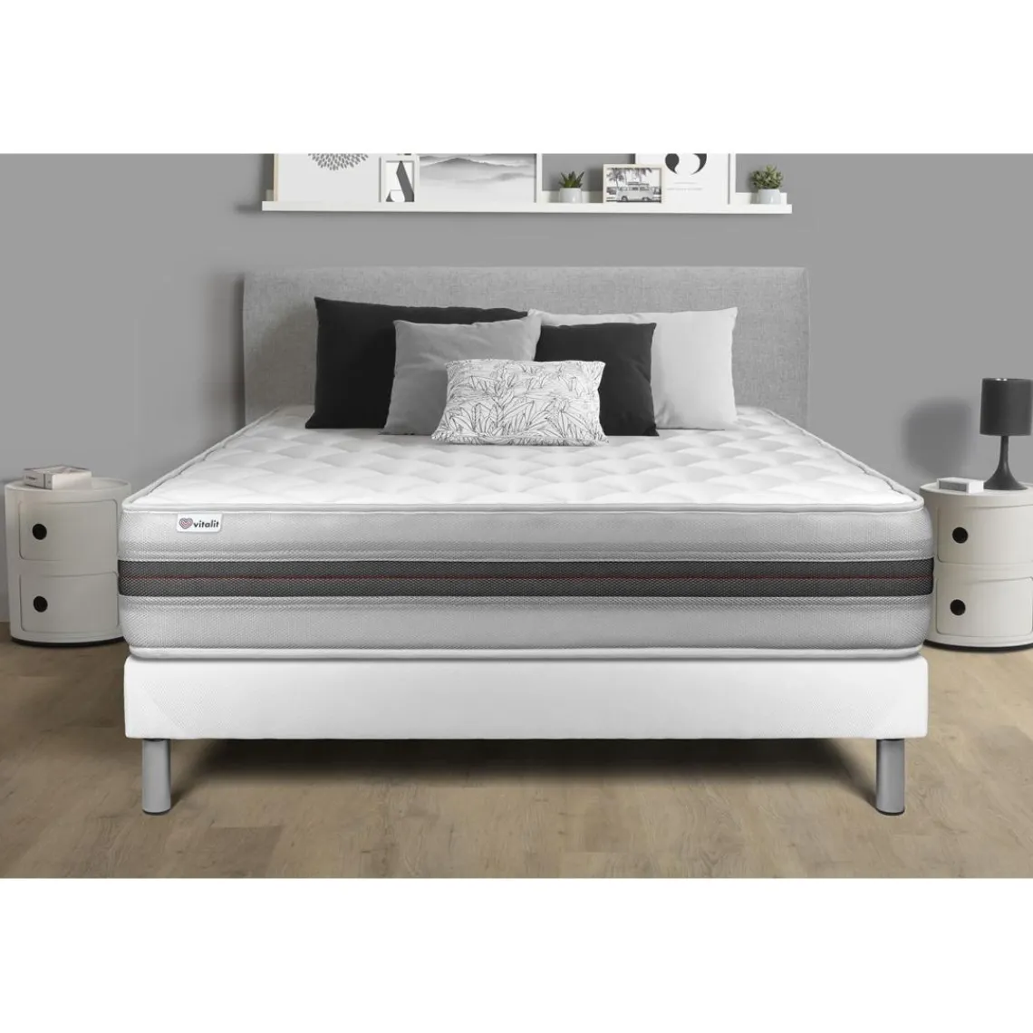 VITALIT Matelas VITALMEMO BACK blanc Outlet