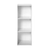 Calicosy Meuble à 3 cases en bois blanc Discount