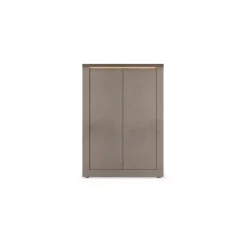 3S. x Home Meuble de rangement 4 portes ISCHIA avec éclairage LED intégré New
