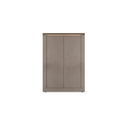 3S. x Home Meuble de rangement 4 portes ISCHIA avec éclairage LED intégré New