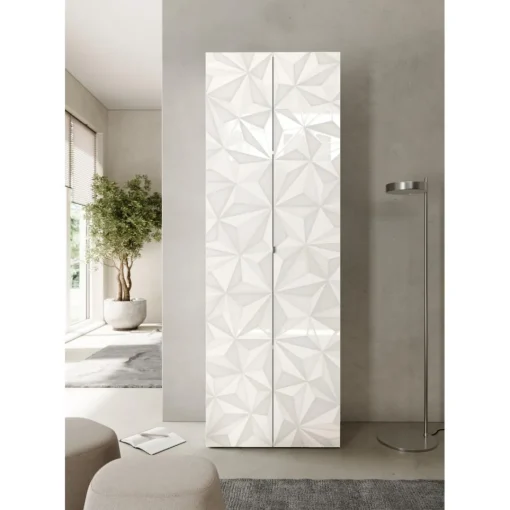 3S. x Home Meuble de rangement 2 portes 3 étagères Sale