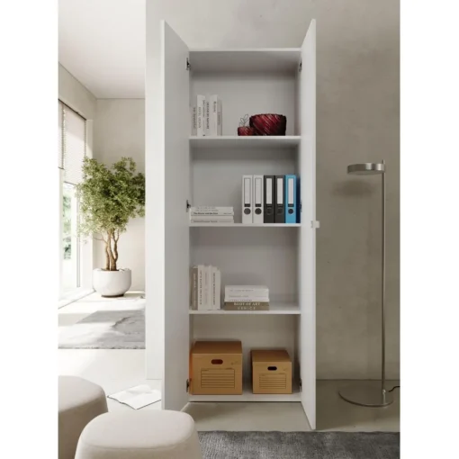 3S. x Home Meuble de rangement 2 portes 3 étagères Sale