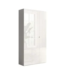 3S. x Home Meuble de rangement 3 portes 5 étagères reglable Online