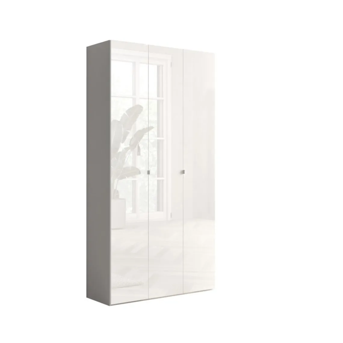 3S. x Home Meuble de rangement 3 portes 5 étagères reglable Online