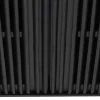 ALTEREGO Meuble de rangement design 'CONVIV' en bois noir Clearance