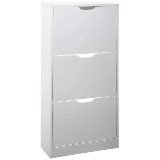 3S. x Home Meuble range-chaussures 3 tiroirs blanc Hot
