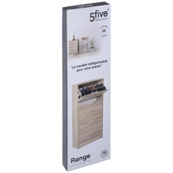 3S. x Home Meuble range-chaussures 3 tiroirs effet chêne gris Clearance