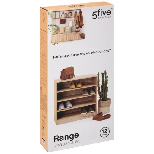 3S. x Home Meuble range-chaussures x13 effet bois naturel Hot