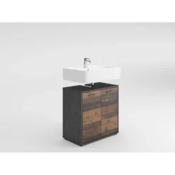 3S. x Home Meuble sous vasque MADOC 1 naturel Hot