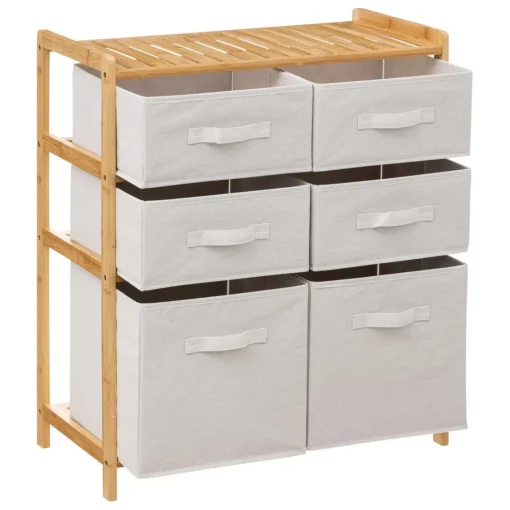 3S. x Home Meuble étagère avec 6 paniers Online
