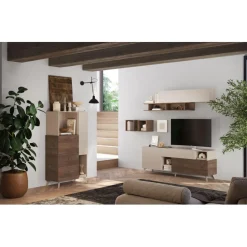 3S. x Home Meuble TV 180 cm Panneaux de particules Outlet