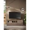 3S. x Home Meuble tv 1 porte et 1 tiroir et niche ISCHIA avec éclairage LED intégré Online