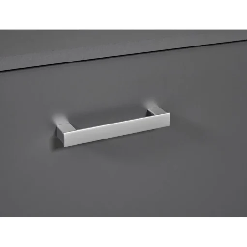 3S. x Home Meuble TV 2 Portes Gris Graphite ELENZIO Clearance