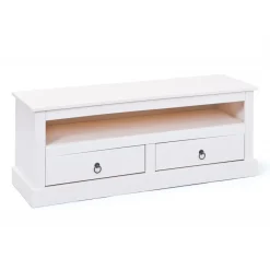 3S. x Home Meuble TV DANIEL Blanc Best