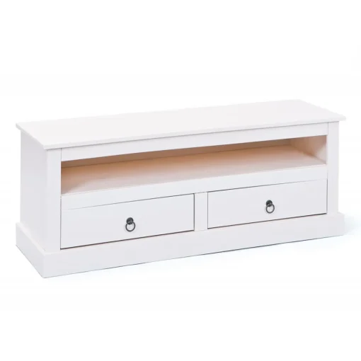 3S. x Home Meuble TV DANIEL Blanc Best