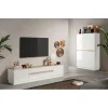 3S. x Home Meuble TV FANTASY blanc laqué Clearance