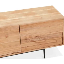 ALTEREGO Meuble TV Naturel BRUNO Discount