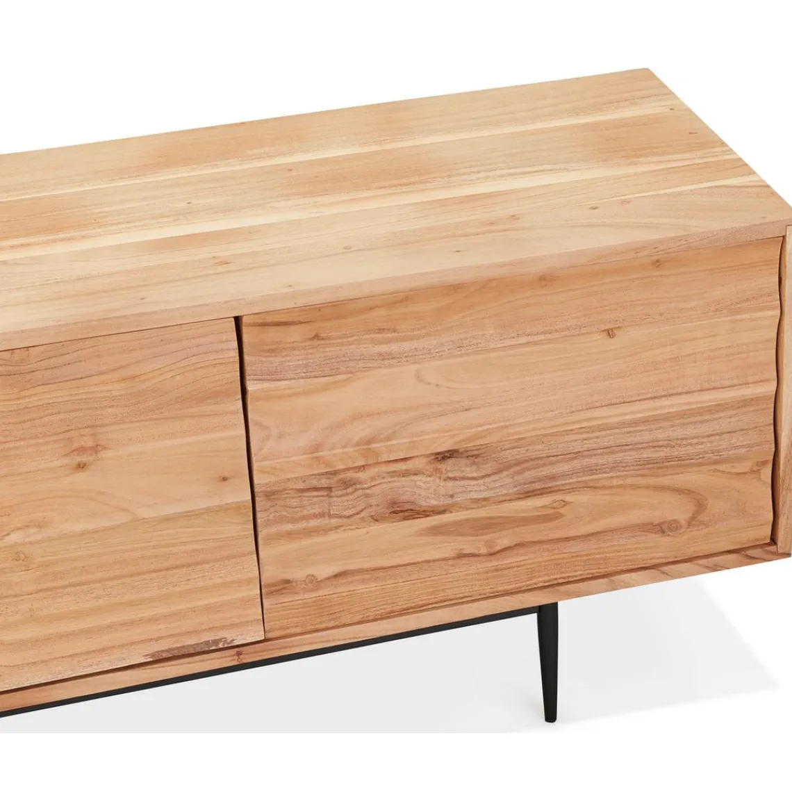 ALTEREGO Meuble TV Naturel BRUNO Discount