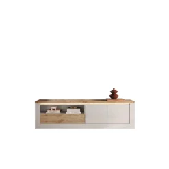 3S. x Home Meuble TV SAVONA Blanc New