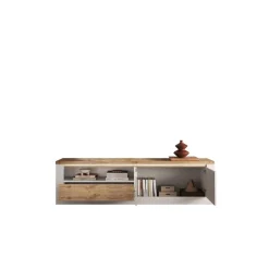 3S. x Home Meuble TV SAVONA Blanc New