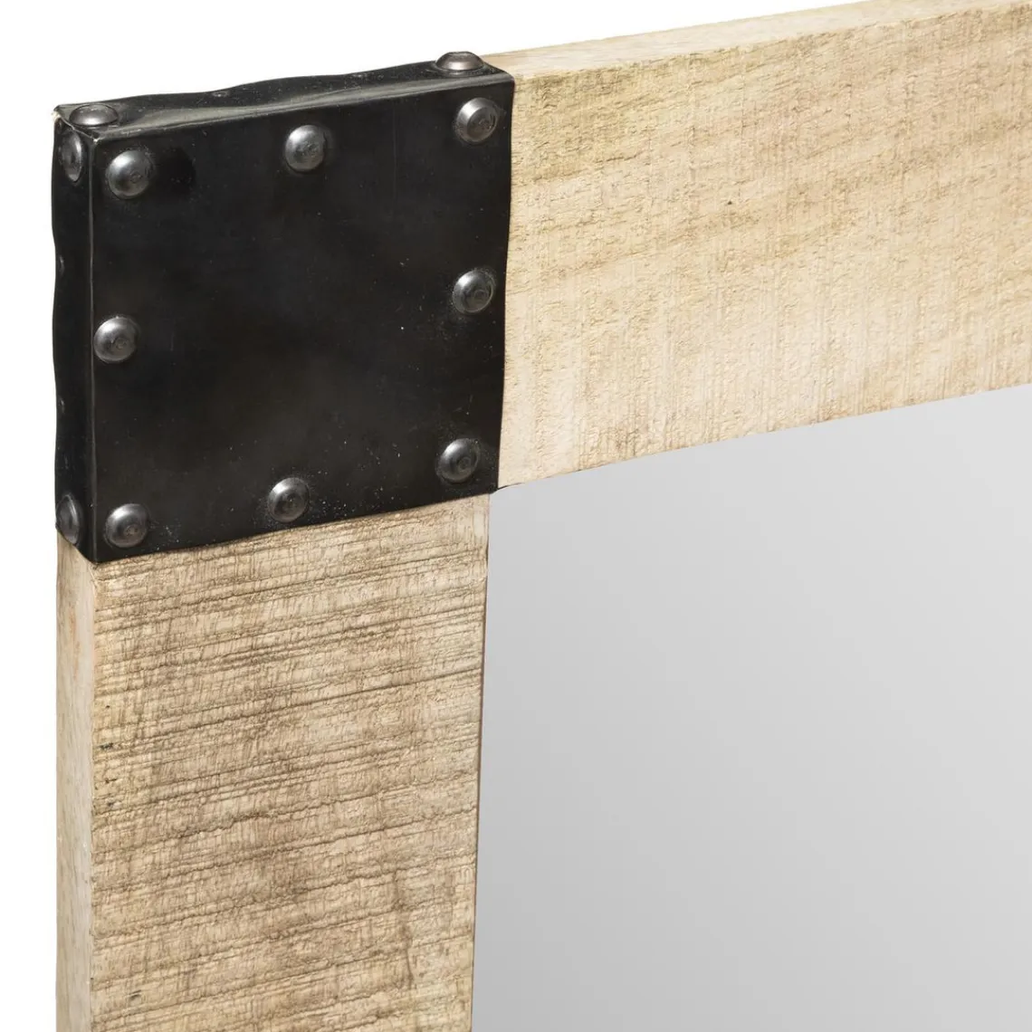 3S. x Home Miroir Bois SILAS 70 x 116cm Outlet