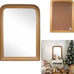 3S. x Home Miroir Deco Moulure en Bois Sale
