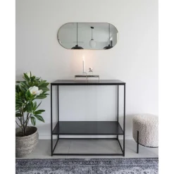 House Nordic Miroir Doré JERSEY Ovale Discount
