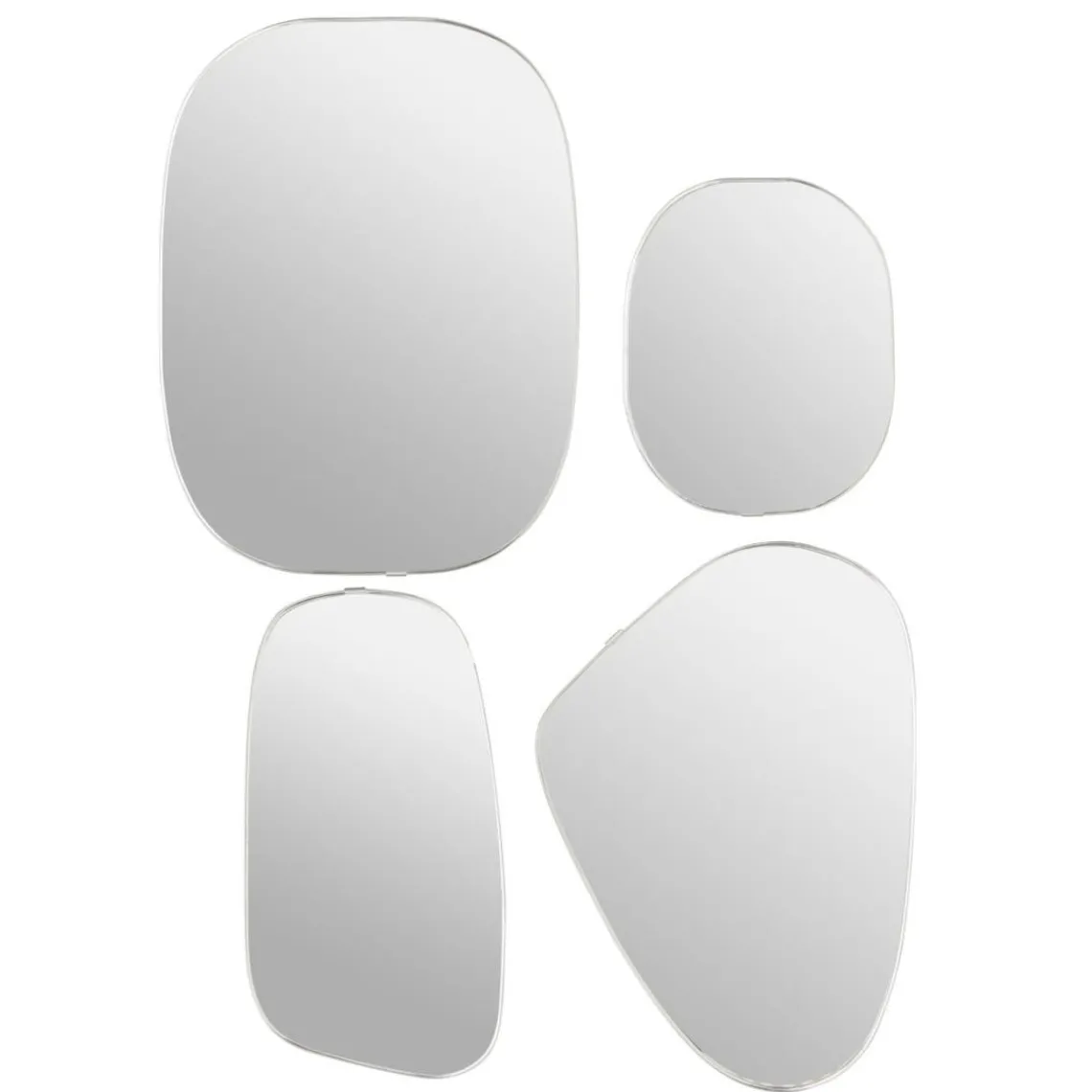 3S. x Home Miroir mural Roman argent Best