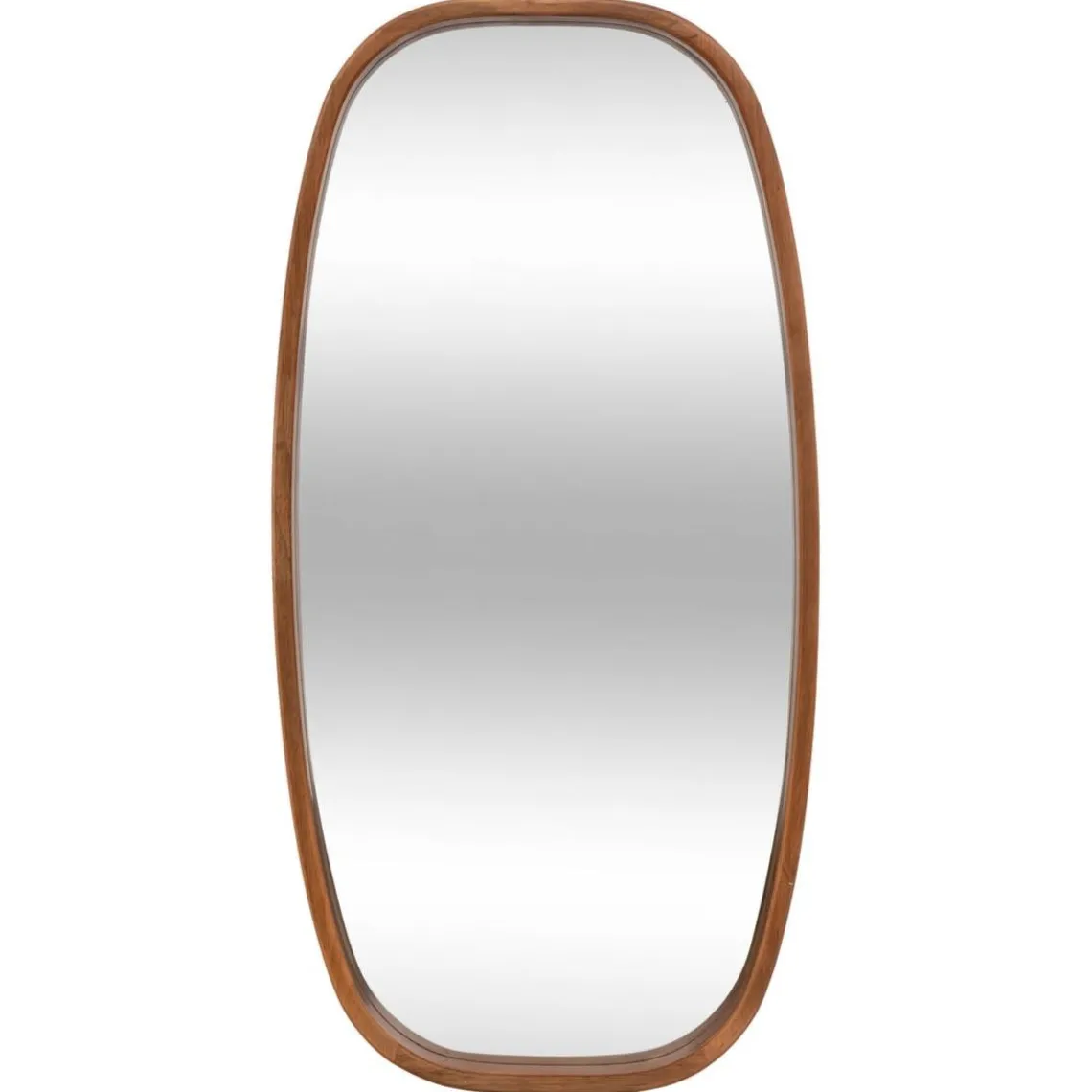 3S. x Home Miroir ovale Jasna bois foncé Online