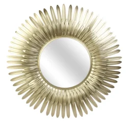 3S. x Home Miroir Plumes Doré JUBBY Sale
