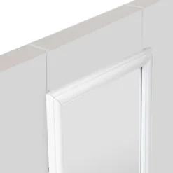 3S. x Home Miroir Porte Plastique 35 x 125 cm Paco noir Sale