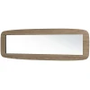 Macabane Miroir rectangulaire angles arrondis couleur mocha JULIA Hot