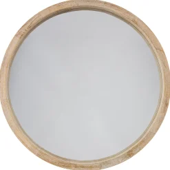 3S. x Home Miroir rond naturel scandinave D50