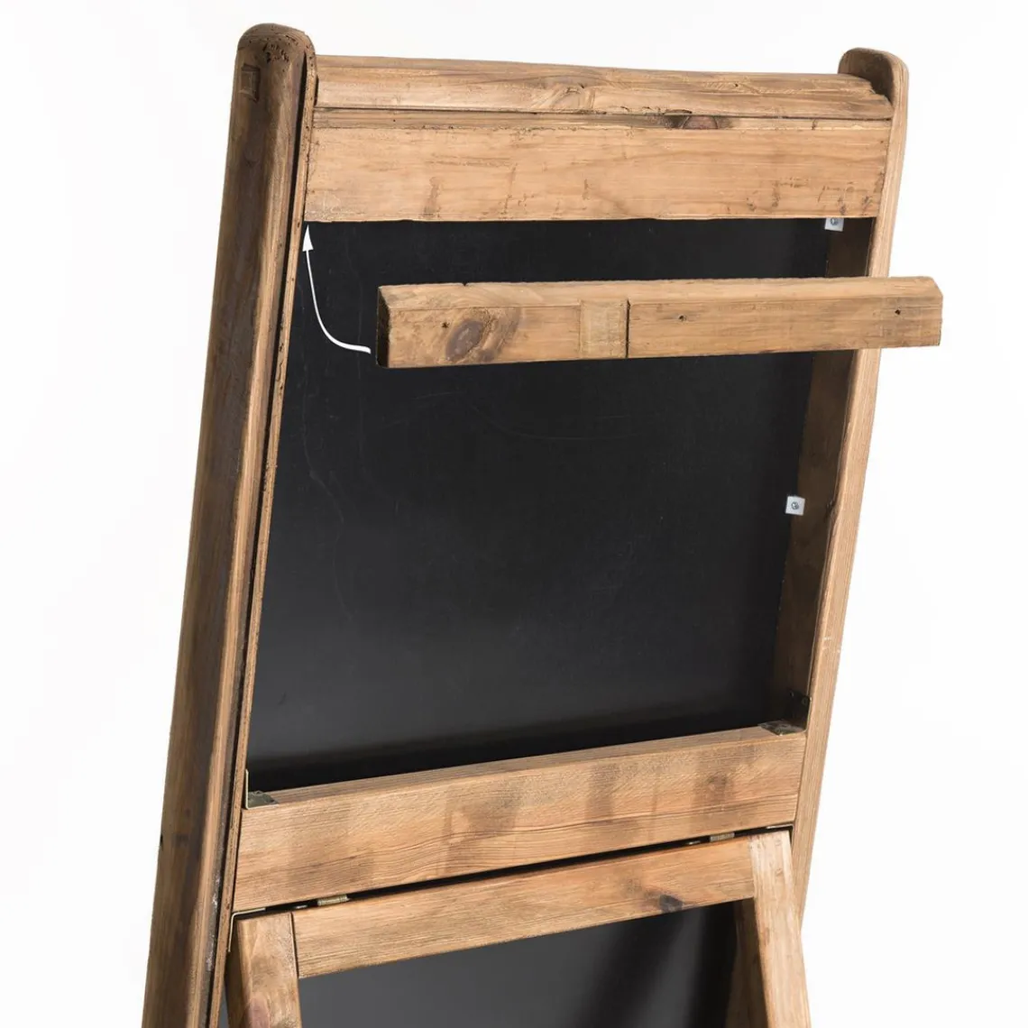 Macabane Miroir Sur Pieds / Psyche ANDRIAN Bois Pin Recyclé Hot