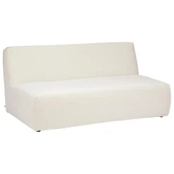 3S. x Home Module 2 places en bouclette blanc ivoire Discount