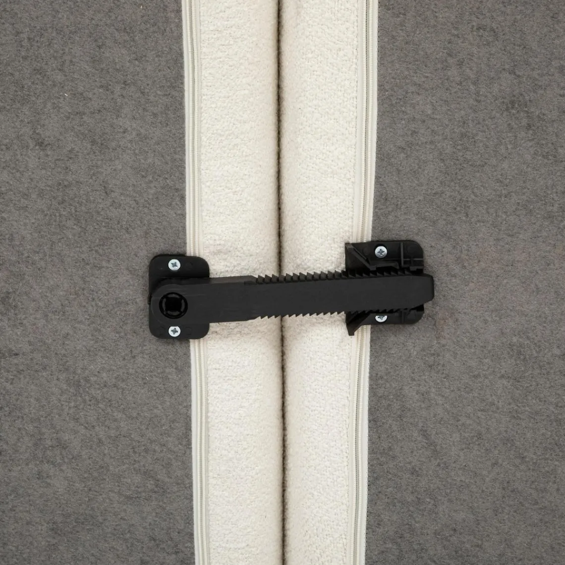 3S. x Home Module 2 places en bouclette blanc ivoire Discount