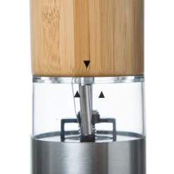3S. x Home Moulin à poivre électrique en bambou Clearance