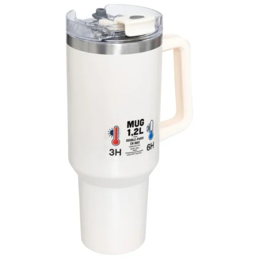 3S. x Home Mug isotherme Inox Alex Blanc Online