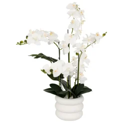 3S. x Home Orchidée artificielle en pot Hot