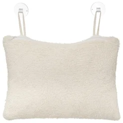 3S. x Home Oreiller de bain coton fixation ventouse